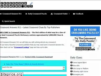 crosswordanswers911.net