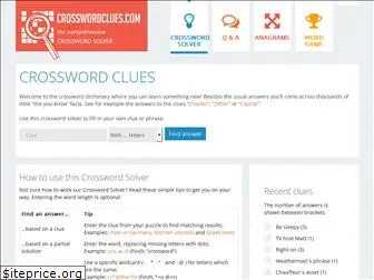 www.crosswordclues.com