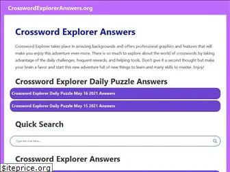 crosswordexploreranswers.org