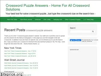 crosswordpuzzleanswers.net