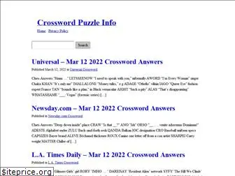 crosswordpuzzleinfo.com