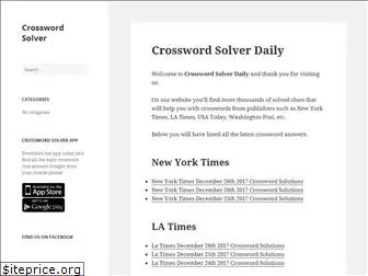 crosswordsolverdaily.com