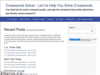 crosswordssolver.net