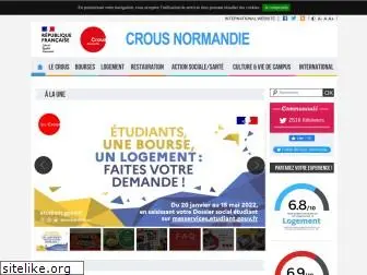 crous-normandie.fr