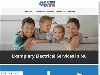 croweelectrical.com