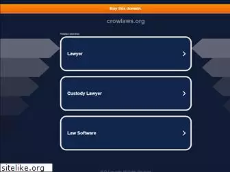 crowlaws.org