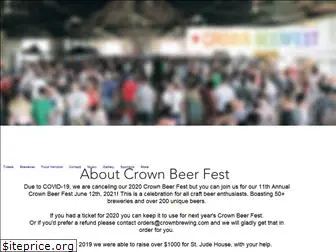 crownbeerfest.com