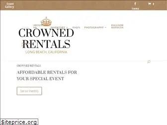 crownedrentals.com