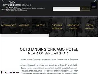 crowneplazaohare.com