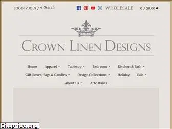 crownlinendesigns.com