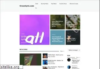 crownlyric.com