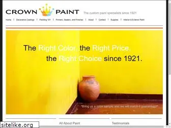 crownpaintinc.net