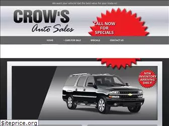 crowsautosales.net