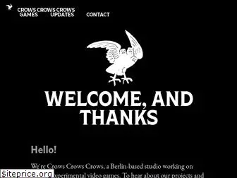 crowscrowscrows.com