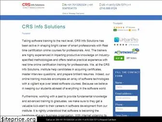 crsinfosolutions.com