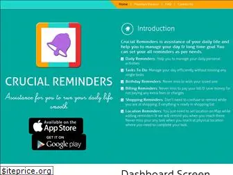 crucialreminders.com