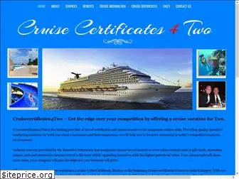 cruisecertificates4two.com