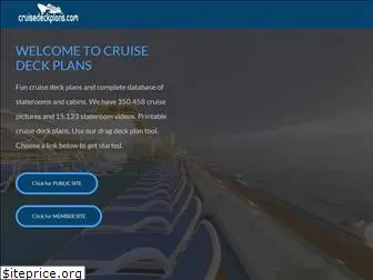 cruisedeckplans.com