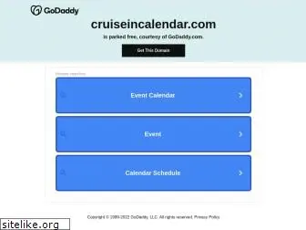 cruiseincalendar.com