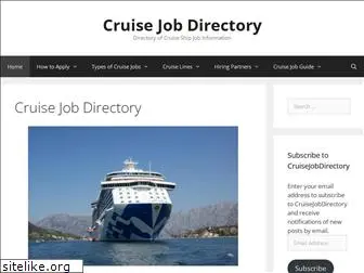 cruisejobdirectory.com