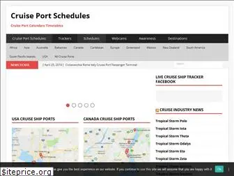 cruiseportschedules.com