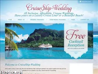 cruiseship-wedding.com