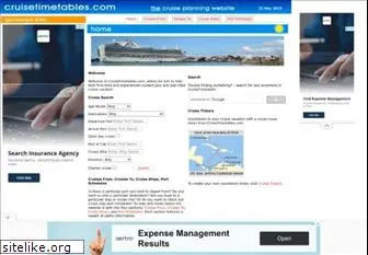 cruisetimetables.com