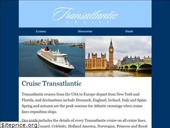 cruisetransatlantic.com