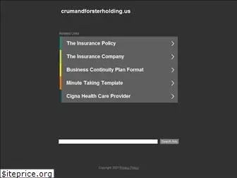crumandforsterholding.us