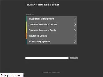 crumandforsterholdings.net