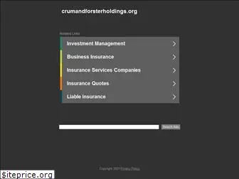 crumandforsterholdings.org