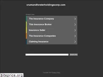 crumandforsterholdingscorp.com