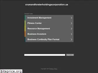 crumandforsterholdingscorporation.us