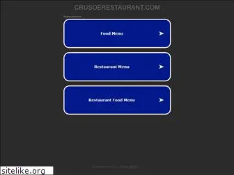 crusoerestaurant.com