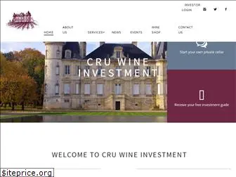 cruwineinvestment.com