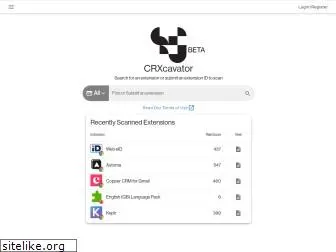crxcavator.io