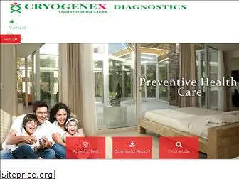 cryogenexdiagnostics.com