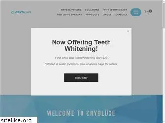 cryoluxe.com