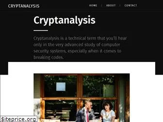 cryptanalysis.ca