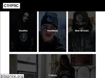 crypticapparel.com