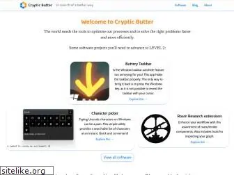 crypticbutter.com