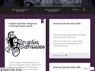 crypticcanticles.com