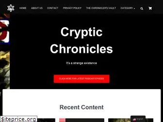 crypticchroniclespodcast.com