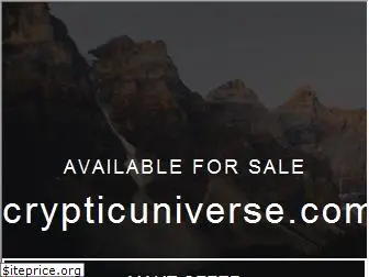 crypticuniverse.com