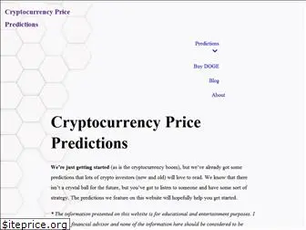 cryptocurrencypricepredictions.com