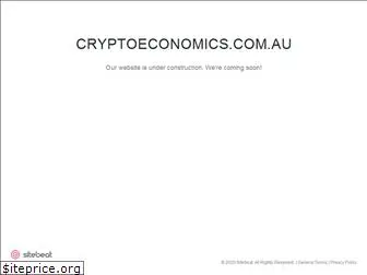 cryptoeconomics.com.au