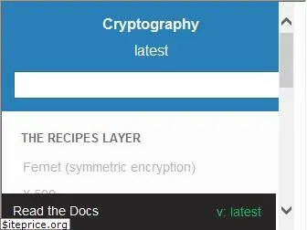 cryptography.io