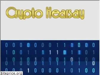 cryptohearsay.com