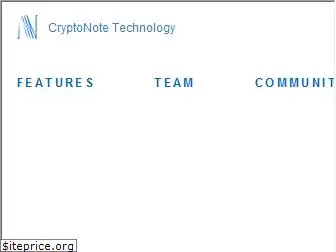 cryptonote.org
