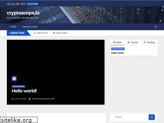 cryptoscope.io